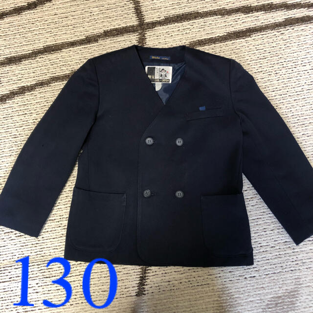 小学校 標準服 130  キッズ/ベビー/マタニティのキッズ服男の子用(90cm~)(ジャケット/上着)の商品写真