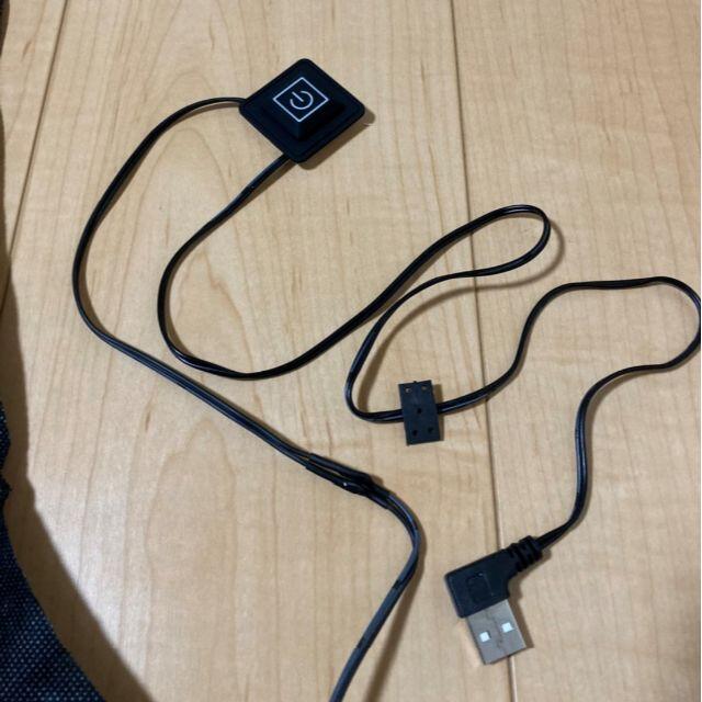 【3段階温度調整可能】【匿名配送】USB電熱シート 寒さ対策 スマホ/家電/カメラの冷暖房/空調(電気ヒーター)の商品写真