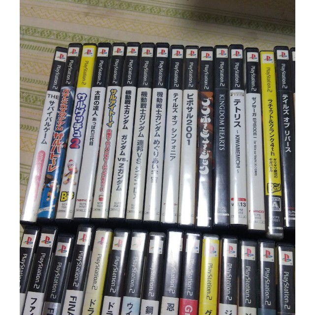 PlayStation2(プレイステーション2)のプレステ2ソフト83本セット エンタメ/ホビーのゲームソフト/ゲーム機本体(家庭用ゲームソフト)の商品写真