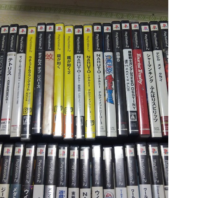 PlayStation2(プレイステーション2)のプレステ2ソフト83本セット エンタメ/ホビーのゲームソフト/ゲーム機本体(家庭用ゲームソフト)の商品写真