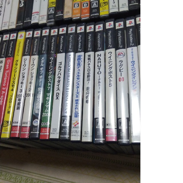 PlayStation2(プレイステーション2)のプレステ2ソフト83本セット エンタメ/ホビーのゲームソフト/ゲーム機本体(家庭用ゲームソフト)の商品写真