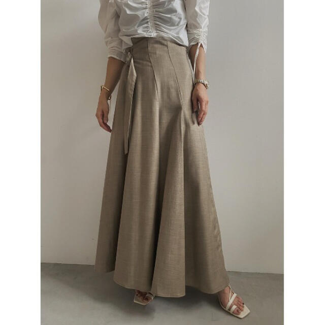 Ameri VINTAGE(アメリヴィンテージ)のWRAPPING BELTED SKIRT レディースのスカート(ロングスカート)の商品写真