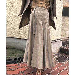 アメリヴィンテージ(Ameri VINTAGE)のWRAPPING BELTED SKIRT(ロングスカート)