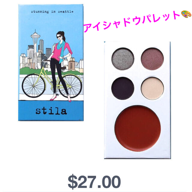 stila(スティラ)の新品未使用❤タイムセール✨🎁スティラ アイシャドウ&リップパレット コスメ/美容のベースメイク/化粧品(アイシャドウ)の商品写真