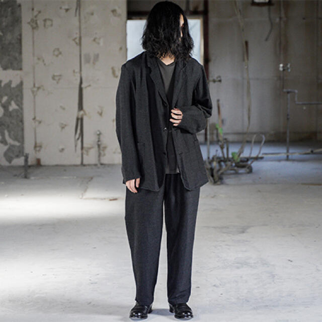 Comoli シルクネップドローストリングパンツ citerol.com.br