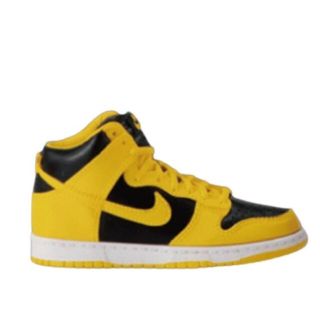 ナイキ(NIKE)のBANDAI × NIKE DUNK HIGH 黒☓黄 Iowa(スニーカー)