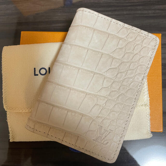 ふるさと納税 LOUIS VUITTON カードケース クロコダイル ルイヴィトン