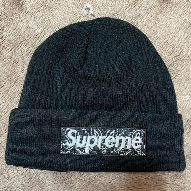 Supreme New Era Box Logo  ビーニー ニット帽