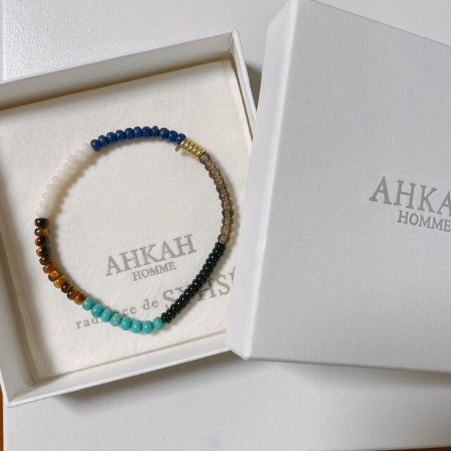 AHKAH(アーカー)のAHKAH AHKAHHOMME アーカーオ厶 ブレスレット メンズのアクセサリー(ブレスレット)の商品写真