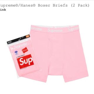 シュプリーム(Supreme)のSupreme / Hanes®Boxer Briefs(2 Pack)Pink(ボクサーパンツ)