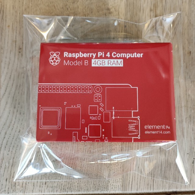 ラズベリーパイ4の4GB、新品・未開封品・未使用品