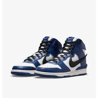 ナイキ(NIKE)のAMBUSH × NIKE DUNK HI DEEP ROYAL 26cm(スニーカー)