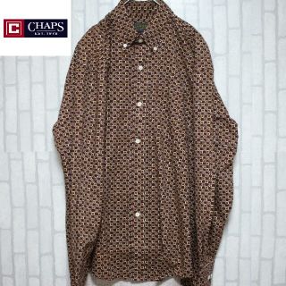 チャップス(CHAPS)のchaps チャップス　総柄シャツ　コットンシャツ　BDシャツ　花柄(シャツ)