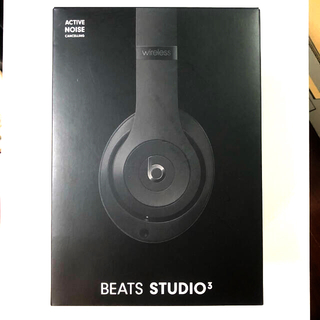ビーツバイドクタードレ(Beats by Dr Dre)のBEATS STUDIO3 WIRELESS マットブラック(ヘッドフォン/イヤフォン)
