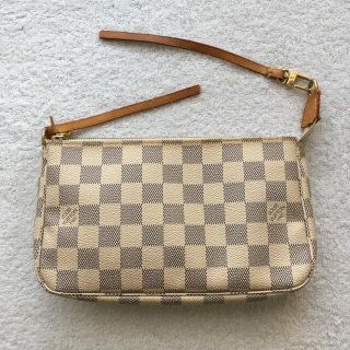 ヴィトン(LOUIS VUITTON) ダミエ・アズール ポーチ(レディース)の通販 ヴィトン(LOUIS VUITTON) ダミエ・アズール ポーチ(レディース)の通販