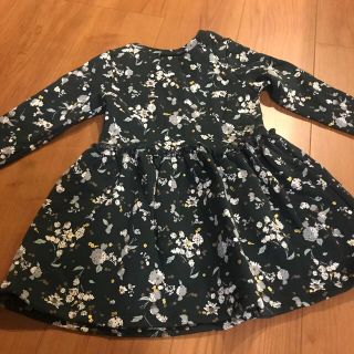 プチバトー(PETIT BATEAU)の値下　美品　プチバトー　スウェットワンピース　サイズ3ans/95cm(ワンピース)