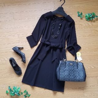 ロペピクニック(Rope' Picnic)の新品♪ロペピクニックM★アンタイトル　アナイ　セオリー　23区 自由区　イネド(ひざ丈ワンピース)