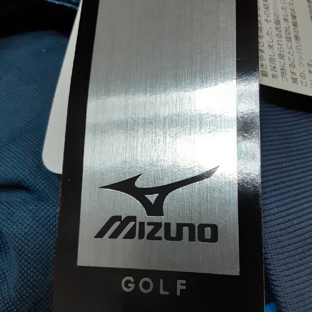 MIZUNO(ミズノ)のミズノポロシャツ長袖新品未使用タグ付き スポーツ/アウトドアのゴルフ(ウエア)の商品写真