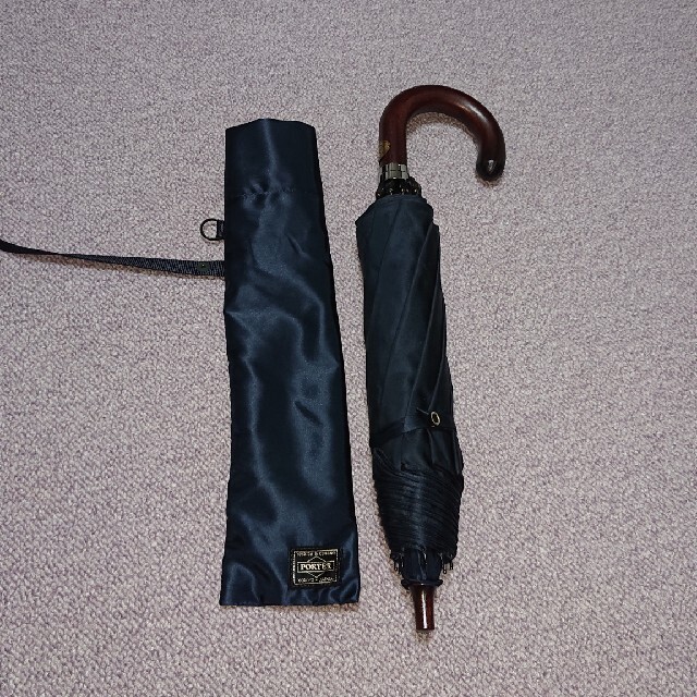 PORTER 折りたたみ傘　アイアンブルー PORTER 折りたたみ傘 アイアンブルー（386-00029 - 海外通販の