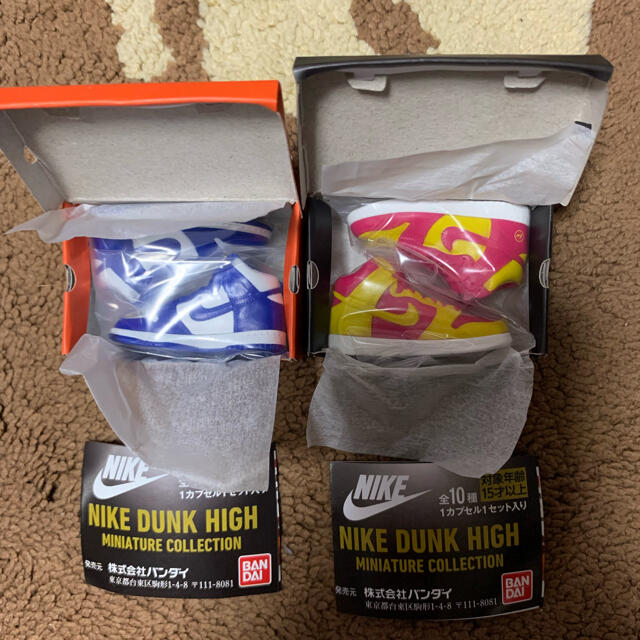 BANDAI(バンダイ)のNIKE DUNK HIGH miniature collection ガチャ エンタメ/ホビーのフィギュア(その他)の商品写真