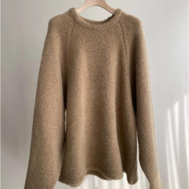 TODAYFUL(トゥデイフル)のlouren mohair knit pullover camel レディースのトップス(ニット/セーター)の商品写真