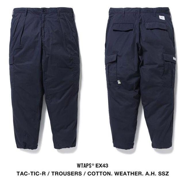 ワークパンツ/カーゴパンツ W)taps - NAVY XL 21AW WTAPS A.H SSZ TAC-TIC-R /