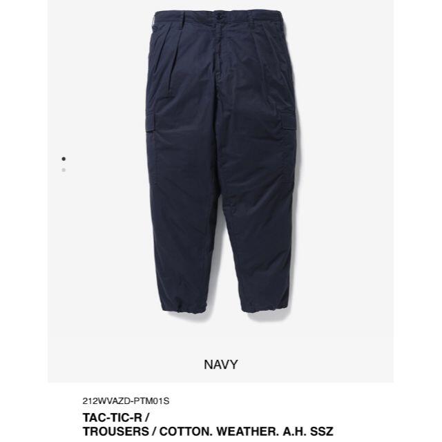 W)taps(ダブルタップス)のNAVY XL 21AW WTAPS A.H SSZ TAC-TIC-R / メンズのパンツ(ワークパンツ/カーゴパンツ)の商品写真