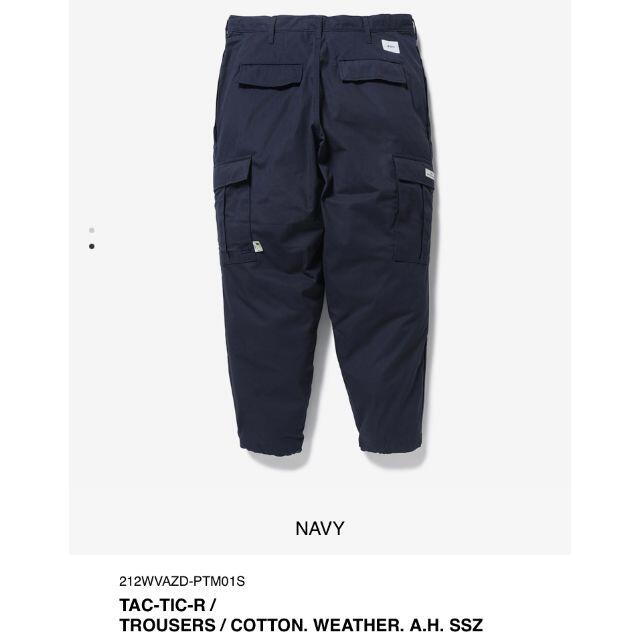 W)taps(ダブルタップス)のNAVY XL 21AW WTAPS A.H SSZ TAC-TIC-R / メンズのパンツ(ワークパンツ/カーゴパンツ)の商品写真