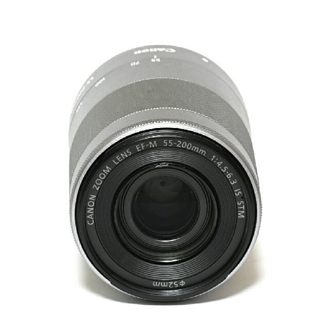 Canon 55-200mm IS STMの通販 by LIFE Camera｜キヤノンならラクマ - 望遠ズームレンズ☆EF-M 国産人気