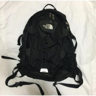 ザノースフェイス(THE NORTH FACE)のノースフェイス　ホットショット　リュック　ブラック(バッグパック/リュック)