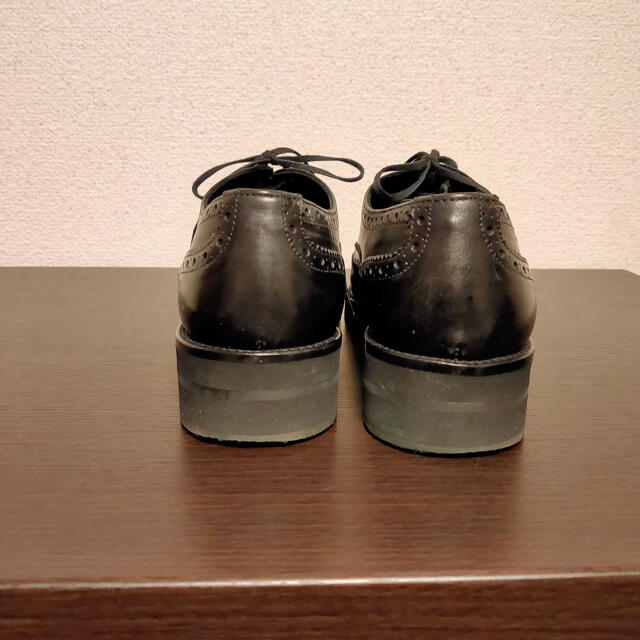 FABIO RUSCONI(ファビオルスコーニ)のpertini ペルティニ 本革 ウィングチップ 23.5cm 37サイズ レディースの靴/シューズ(ローファー/革靴)の商品写真