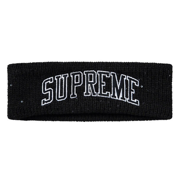 メンズNew Era® Sequin Arc Logo Headband ブラック