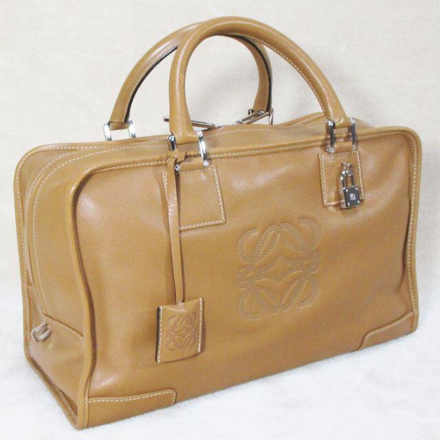 限定販売】 - LOEWE LOEWE ブラウン 311.62.002 ハンドバッグ アマソナ