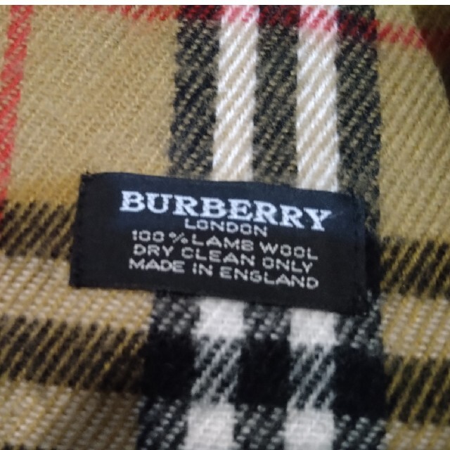 BURBERRY(バーバリー)のバーバリーマフラー　定番チェック メンズのファッション小物(マフラー)の商品写真