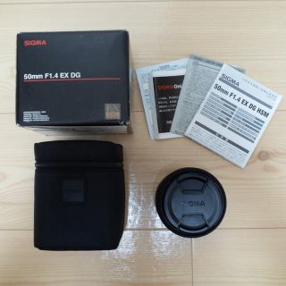 シグマ　50mm F1.4   キャノン用　美品