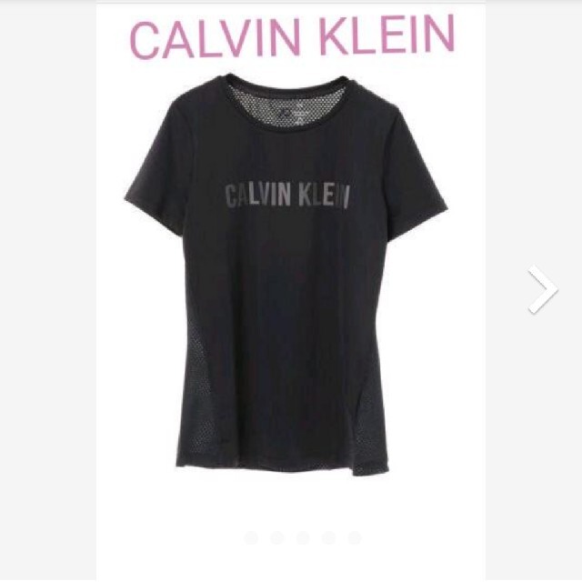 Calvin Klein(カルバンクライン)の【CALVIN KLEIN PERFORMANCE ロゴ ショートスリーブ レディースのトップス(Tシャツ(半袖/袖なし))の商品写真