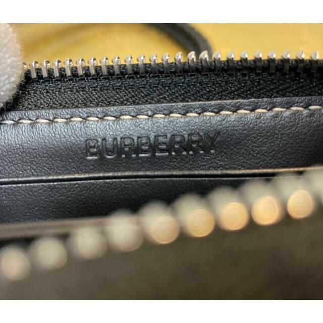 BURBERRY(バーバリー)の新品 BURBERRY バーバリー カードケース ホースフェリープリント メンズのファッション小物(コインケース/小銭入れ)の商品写真