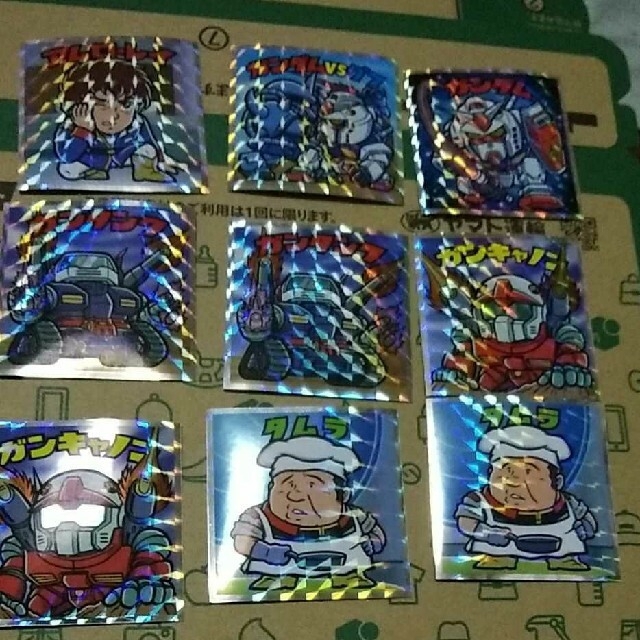 ガンダムマンチョコ 13枚セット エンタメ/ホビーのおもちゃ/ぬいぐるみ(キャラクターグッズ)の商品写真