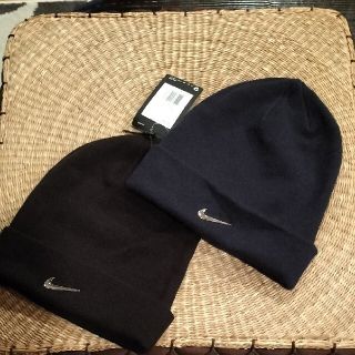 ナイキ(NIKE)のなみ様専用　NIKEニット帽　黒のみ(ニット帽/ビーニー)