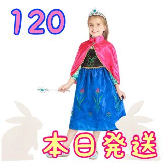 クリスマス コスプレ 子供 仮装 120 プリンセス ワンピース 女の子 キッズ(ドレス/フォーマル)