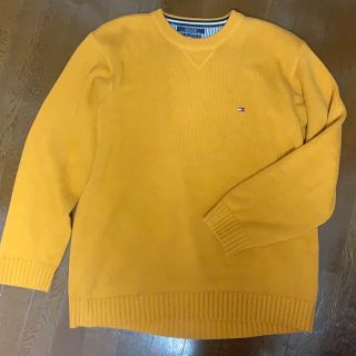 トミーヒルフィガー(TOMMY HILFIGER)の【期間限定値下げ】TOMMY HILFIGER 黄色ニット(ニット/セーター)