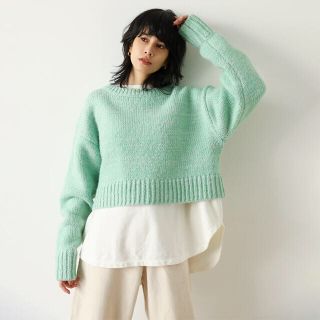 レディースSea Room lynn mix color basicニット