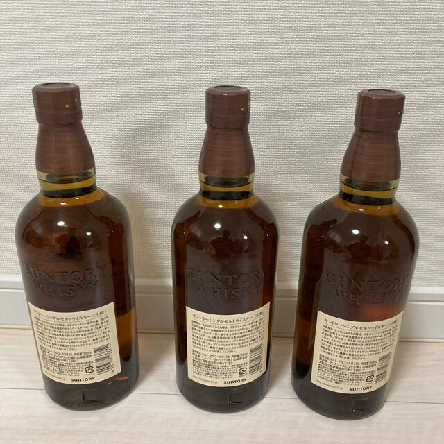 サントリー(サントリー)のサントリー山崎nv700ml３本セット 食品/飲料/酒の酒(ウイスキー)の商品写真