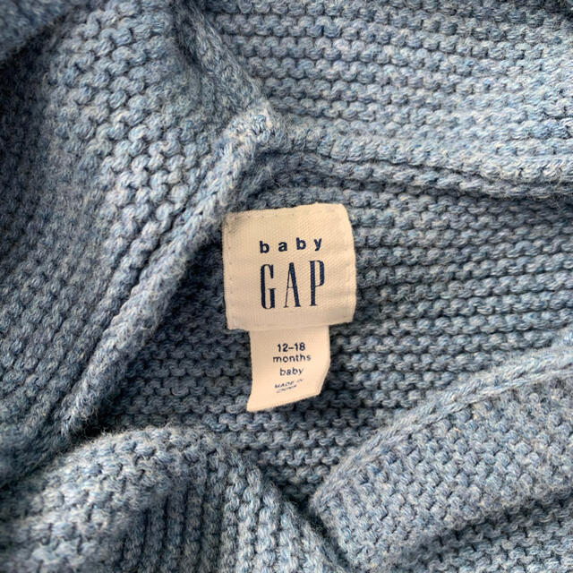 GAP(ギャップ)のGAP ブラナンベア ガーターセーター 12-18month キッズ/ベビー/マタニティのベビー服(~85cm)(ニット/セーター)の商品写真