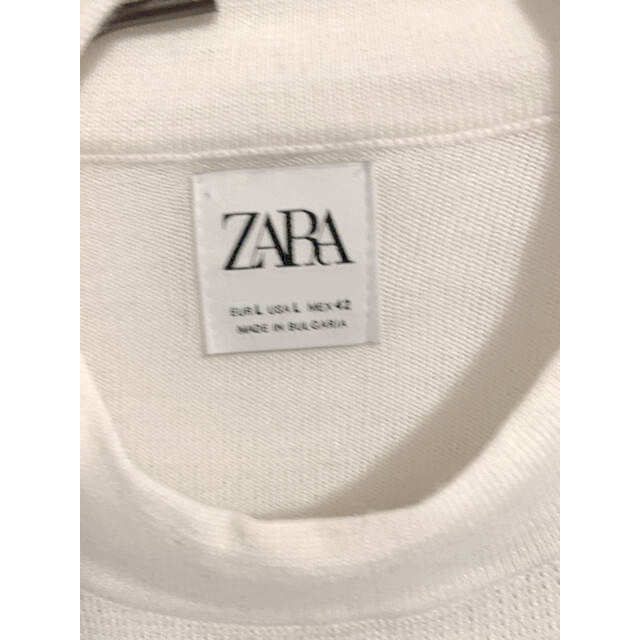 ZARA(ザラ)のZARA ザラ　白無地　ニット　スウェット　3点セット メンズのトップス(スウェット)の商品写真