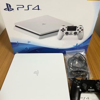 プレイステーション4(PlayStation4)のPlayStation®4  PS4 本体 グレイシャー・ホワイト 500GB (家庭用ゲーム機本体)