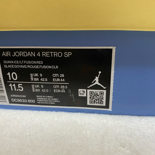 NIKE(ナイキ)のUNION LA Nike Air Jordan 4 Retro SP AJ4 メンズの靴/シューズ(スニーカー)の商品写真