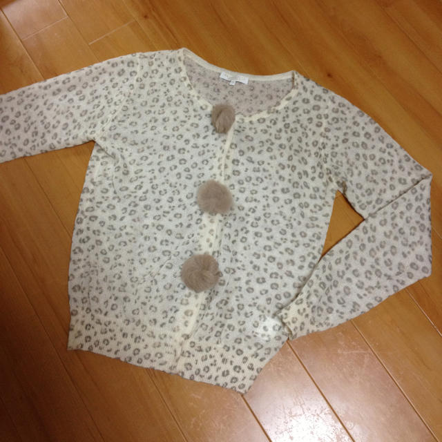 PROPORTION BODY DRESSING(プロポーションボディドレッシング)のプロポーション♡ヒョウ柄カーディガン レディースのトップス(カーディガン)の商品写真