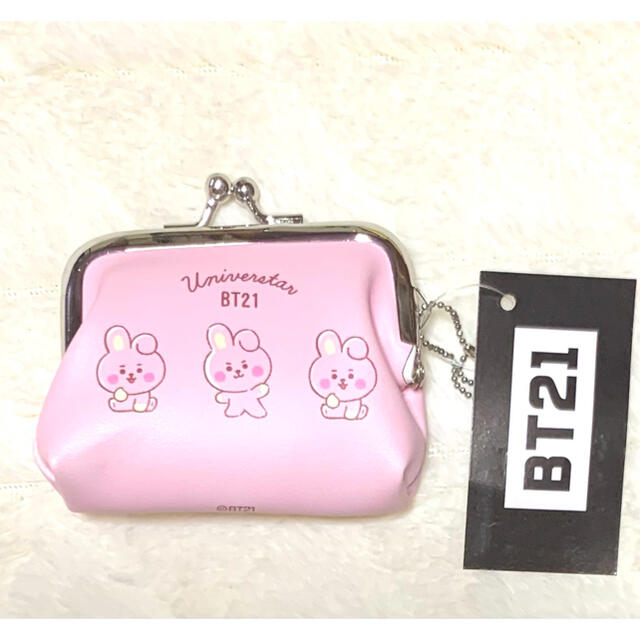 防弾少年団(BTS)(ボウダンショウネンダン)の最安値 BT21 BTS コインケース がま口 ポーチ COOKY グク レディースのファッション小物(コインケース)の商品写真