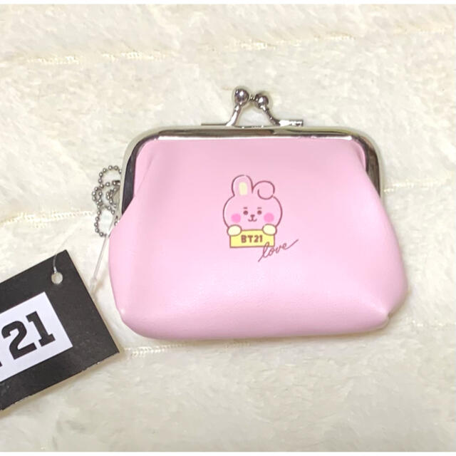 防弾少年団(BTS)(ボウダンショウネンダン)の最安値 BT21 BTS コインケース がま口 ポーチ COOKY グク レディースのファッション小物(コインケース)の商品写真